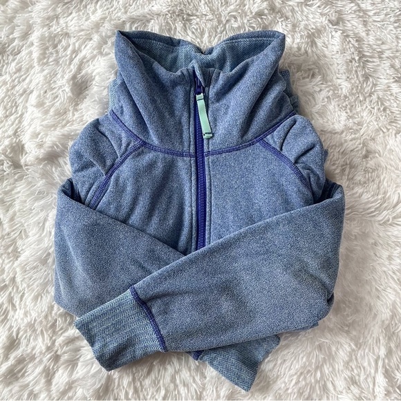 Ivivva Girls Lululemon Shiver Stopper Half Zip Pullover size 14 - Picture 4 of 8